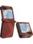 Samsung Galaxy Z Flip 6 Pu Deri Manyetik Folio Kapak Cüzdan (Yurt Dışından) 3