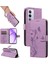 Oppo A3 Pro 5g Için Kılıf El Kayışı ile Yüksek Kaliteli Deri Cüzdan Telefon (Yurt Dışından) 1