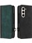 Samsung Galaxy Z Için Kılıf Fold Kart Yuvası Standı ile 6 Flip Folio Kitap Pu (Yurt Dışından) 1