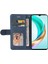 Onur X6B Dikiş Renk Deri Cüzdan Için Flip Case Kickstand Flip Kitap (Yurt Dışından) 5