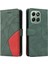 Onur X6B Dikiş Renk Deri Cüzdan Için Flip Case Kickstand Flip Kitap (Yurt Dışından) 2