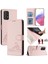 Samsung Galaxy Için Kılıf A52S 5g Kart Yuvası Tutucu Kickstand Kedi Rfıd Cüzdan (Yurt Dışından) 5