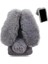 Oneplus Nord 4 Sonbahar ve Kış Tavşan Furprotection Plushcase Için Kılıf (Yurt Dışından) 4