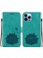 IPhone 11 Için Flip Case Pro Kickstand Manyetik Kabartma Lotus Çiçek (Yurt Dışından) 1