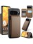 Google Piksel 9 Pro Xl Için Flip Case Pu Deri Ince Darbeye Vaka Kartı (Yurt Dışından) 1