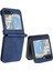 Samsung Galaxy Z Flip 6 Pu Deri Manyetik Folio Kapak Cüzdan (Yurt Dışından) 1