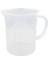 Plastik Kulplu Beher Kabartma Dereceli 250ML - 1 Adet 2