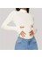 Beyaz Yarım Balıkçı Atlet Boy Parmak Geçmeli Body Darkalıp Interlok Penye Kumaş Spor Body 1