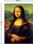 Şık Mona Lisa Duvar Halısı 140x100 cm, Haki Dikdörtgen Tasarım 2
