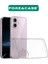 iPhone 16 Plus ile Uyumlu Clean Serisi Ince Tasarım Sert Plastik Şeffaf Kılıf 4
