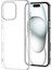 iPhone 16 Pro Max ile Uyumlu Clean Serisi Ince Tasarım Sert Plastik Şeffaf Kılıf 1