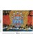 Tibet Etnik Desen Budist Thangka ve Mandala Bohem Duvar Örtüsü Halısı 70x100 cm 2