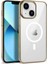 iPhone 14 Plus Kılıf Wireless Şarj Özellikli Pixel Magsafe Kapak 1