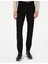 Erkek Siyah Slim Fit Kanvas Pantolon 50295933-VR046 2