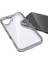 Buff Apple iPhone 16 Plus Air Hybrid Şeffaf Kılıf Smoke Black 3