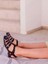 Biarritz Brillo Kadın Sandalet Ayakkabı Negro S10258-002 V10 3