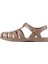 Biarritz Brillo Kadın Sandalet Ayakkabı Koyu Bej Taupe S10258-183 V2 5