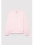 Organik Pamuklu Pembe Basic Sweatshirt7S10043-88133 1