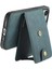 iPhone 16 Pro Manyetik Kılıf Ayrılabilir Kart Tutucu Kickstand Telefon Kapağı-Mavi Için Telefon Kılıfı Düşme Koruma Kılıfı (Yurt Dışından) 5