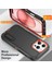 Telefon Kılıfı iPhone 16 Pro Max Için Düşme Koruma Kılıfı Kickstand Darbeye Dalı Pc+Silikon+Eva Telefon Kapağı-Siyah+Turuncu (Yurt Dışından) 3