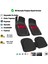 Renault Kangoo Multix 2006 1/n Kaymaz Taban 3D Havuzlu Paspas Siyah Kırmızı 2