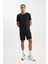 Fit Standart Fit Normal Kesim Sporcu Kısa Paça Şort C9176AX24AU 4