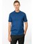 Erkek Sıfır Yaka Basic Pamuklu T-Shirt Parlement 3