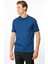 Erkek Sıfır Yaka Basic Pamuklu T-Shirt Parlement 4