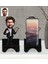 Kişiye Özel Erkek Milyoner Karikatürlü Ahşap Biblo Telefon Standı-1 1