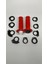 Kilitli Elcik 22MM Yumuşak Silikon Kırmızı 3