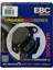 SFA083 2006-2008 Suzuki An 125 Hk Uyumlu Ön Fren Balatası Organik Balata 1