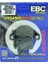 SFA083 2006-2008 Suzuki An 125 Hk Uyumlu Ön Fren Balatası Organik Balata 2