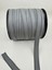 2 cm Kenar Çizgili Dokuma Şerit-5 Metre-(Açık Gri) 4