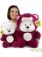 Legosh 70 cm Kapşonlu Uykucu Şirin Peluş Ayıcık Panda 1