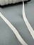 1 cm Silikonlu Balıksırtı Şerit-5 Metre (Beyaz) 2