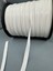 1 cm Silikonlu Balıksırtı Şerit-5 Metre (Beyaz) 3