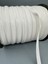 1 cm Silikonlu Balıksırtı Şerit-5 Metre (Beyaz) 5