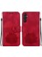 Galaxy A54 5g Için Flip Case Cüzdan Kabartma Lotus Çiçek Kickstand (Yurt Dışından) 1