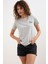 Kadın Bisiklet Yaka Ok Cool Basic T-Shirt 2