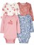 Carters Kız Bebek Uzun Kollu Body Set 4lü Paket 1
