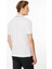 Erkek Polo Yaka Yakası Fermuarlı T-Shirt Beyaz 5