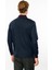 Erkek Polo Yaka Uzun Kollu Sweatshirt Lacivert 5