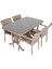 Peter 70X120 Rattan Bahçe Masa Takımı | Rehome 4