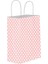 Pembe Puantiyeli Hediyelik Kağıt Torba 18X24X8CM 1