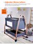 8 In 1 Ekonomi Paket 1010 Travel Sistem Bebek Arabası Bebek Sepeti Anne Yanı Beşik Mama Sandalyesi 18