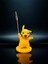 Pikachu Figürlü Not Tutucu - Pokemon Temalı Masa Üstü Aksesuarı Metal Kıskaç Notluk 2