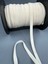 1 cm Dokuma Muss Lastik-5 Metre (Ekru) 3