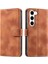 Samsung Galaxy S23 Artı Manyetik Bilek Kayışı Cüzdan Kart Pu Için Flip Case (Yurt Dışından) 5