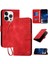 IPhone 14 Için Flip Case Pro Max Kabartmalı Kelebek ve Kredi Kartı Yuvası (Yurt Dışından) 1