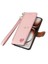 Oppo Oppo 12F Cüzdan Aşk Darbeye Deri Kılıf Fermuar Için Flip Case (Yurt Dışından) 5